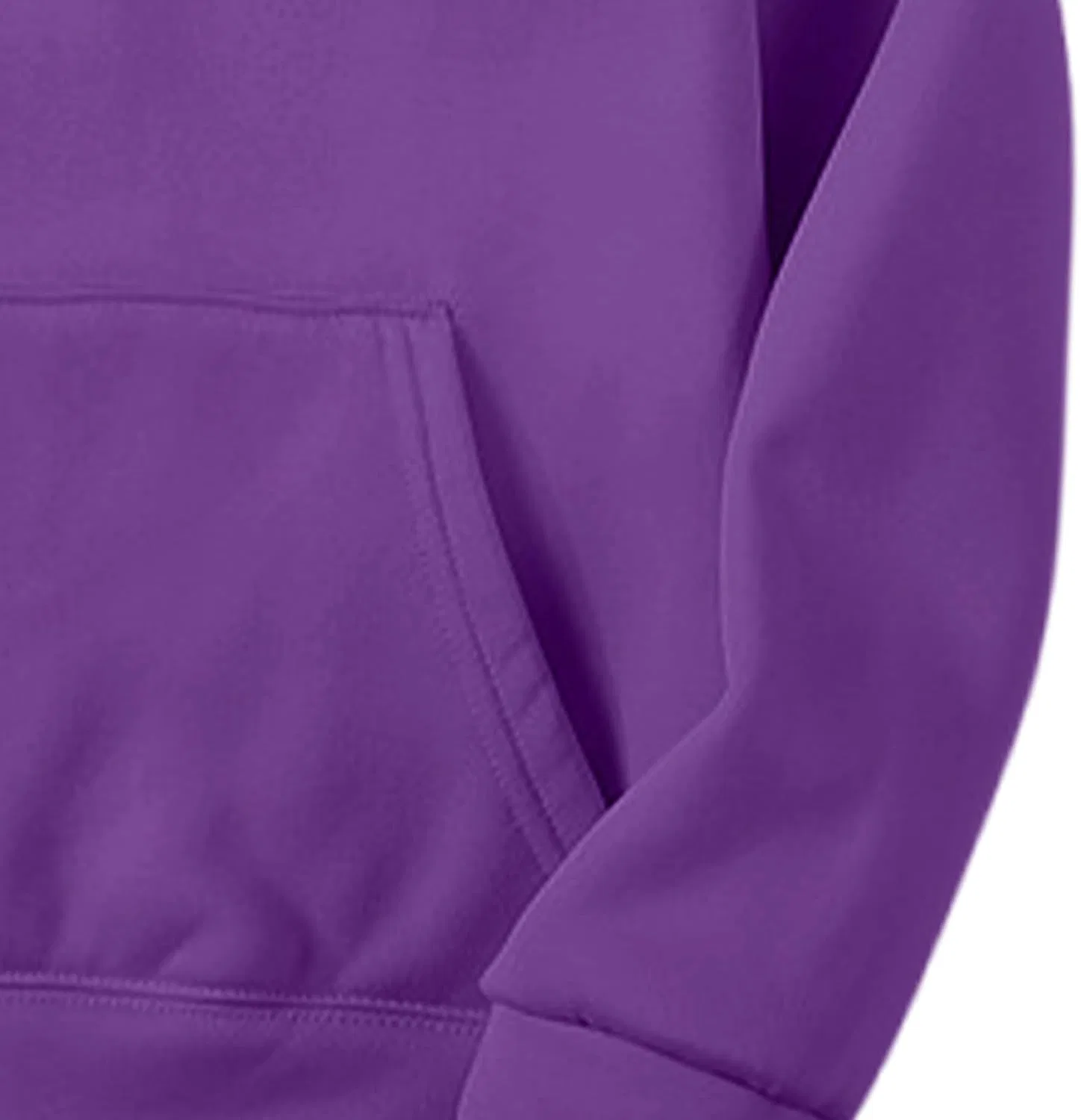Толстовка на молнии, флисовая, Purple — фото 4