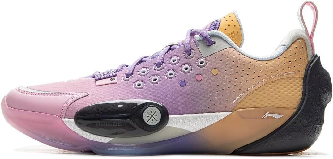 

Мужские баскетбольные кроссовки LI-NING Wade All City Series, легкие, с высокой амортизацией, для профессиональных матчей, модели ABAU051, ABAV001, ABAV017, ABAV043, ABAV047, желтый/розовый