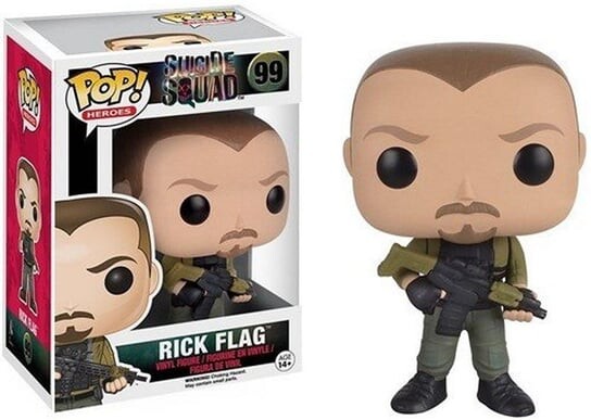 

Funko POP! Герои, коллекционная фигурка, Отряд самоубийц, Рик Флаг, 99 лет