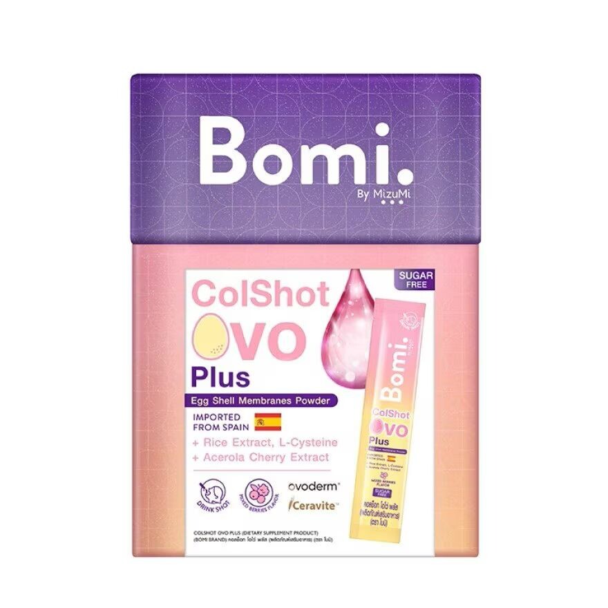 

Bomi Colshot Ovo Plus Drink Shot 14 пакетиков (ягодный вкус), Pink