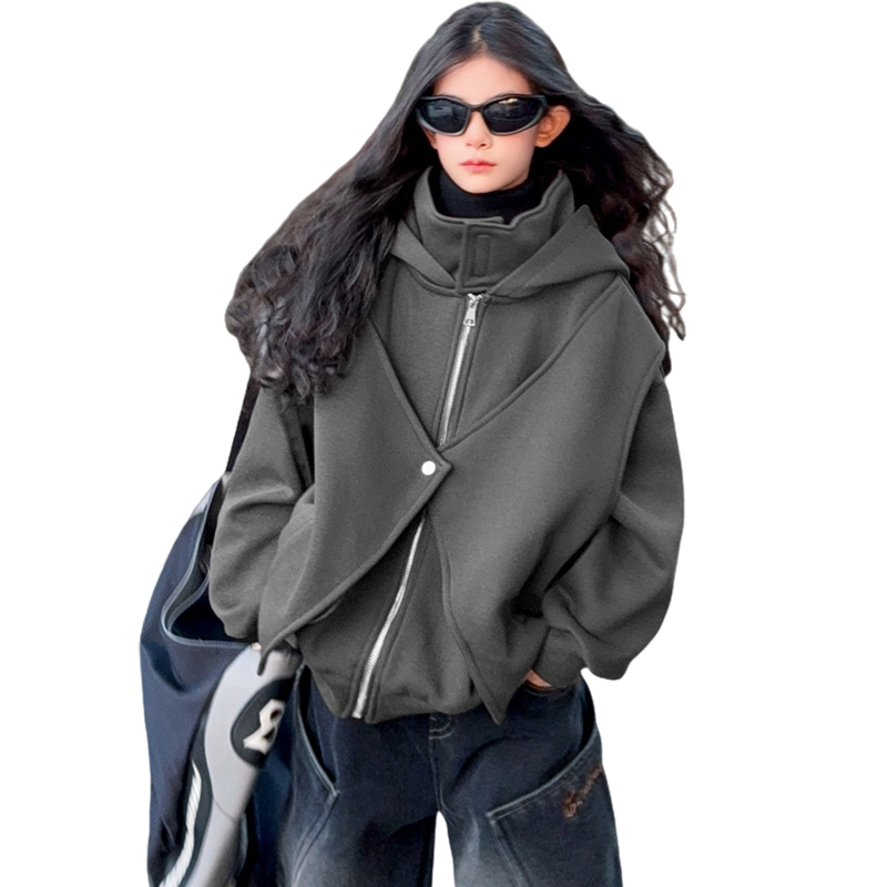 

Детская куртка с капюшоном Pre school Moderate PROTECTCAMEL, темно-серый