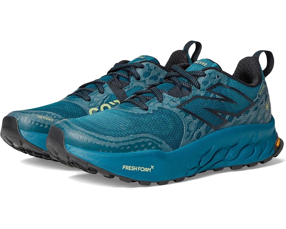 Кроссовки New Balance Fresh Foam X Hierro v8 Gore-Tex, цвет Deep Sea/Black