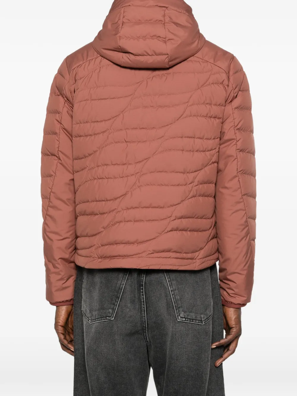 Стеганая куртка Chitu с капюшоном Moncler, коричневый — фото 4