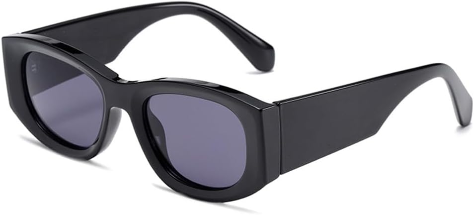 

Солнцезащитные очки с градиентным покрытием для мужчин и женщин, защита от УФ-излучения UV400, в стиле панк, с заклепками, для занятий спортом на открытом воздухе и путешествий UYPTK, Black Grey