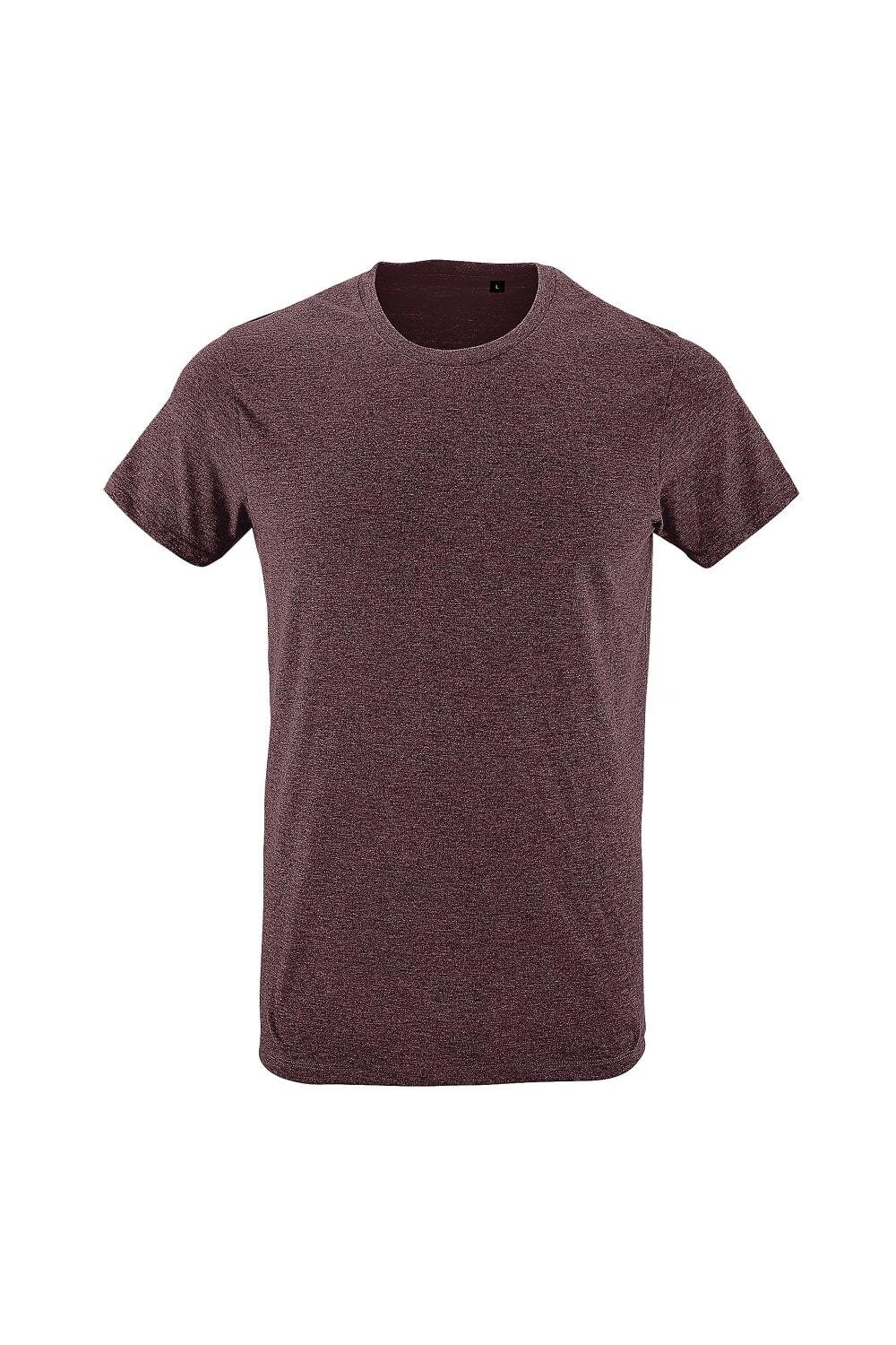 

Футболка Regent Slim Fit с короткими рукавами SOL'S, красный