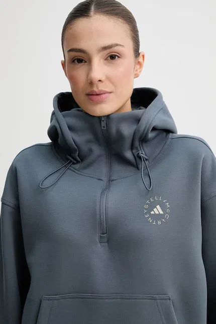 Худи синяя Adidas by Stella McCartney — фото 4