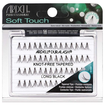 

Ресницы Duralash Soft Touch Knot-Free, длинные, заостренные, черные Ardell
