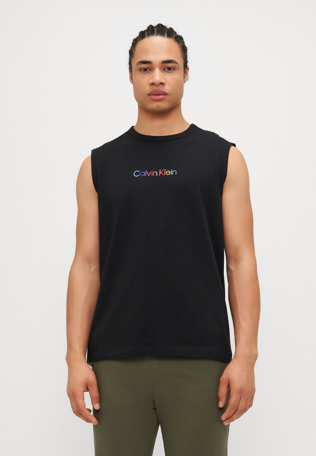 

Верх пижамы MUSCLE Calvin Klein Underwear, черный