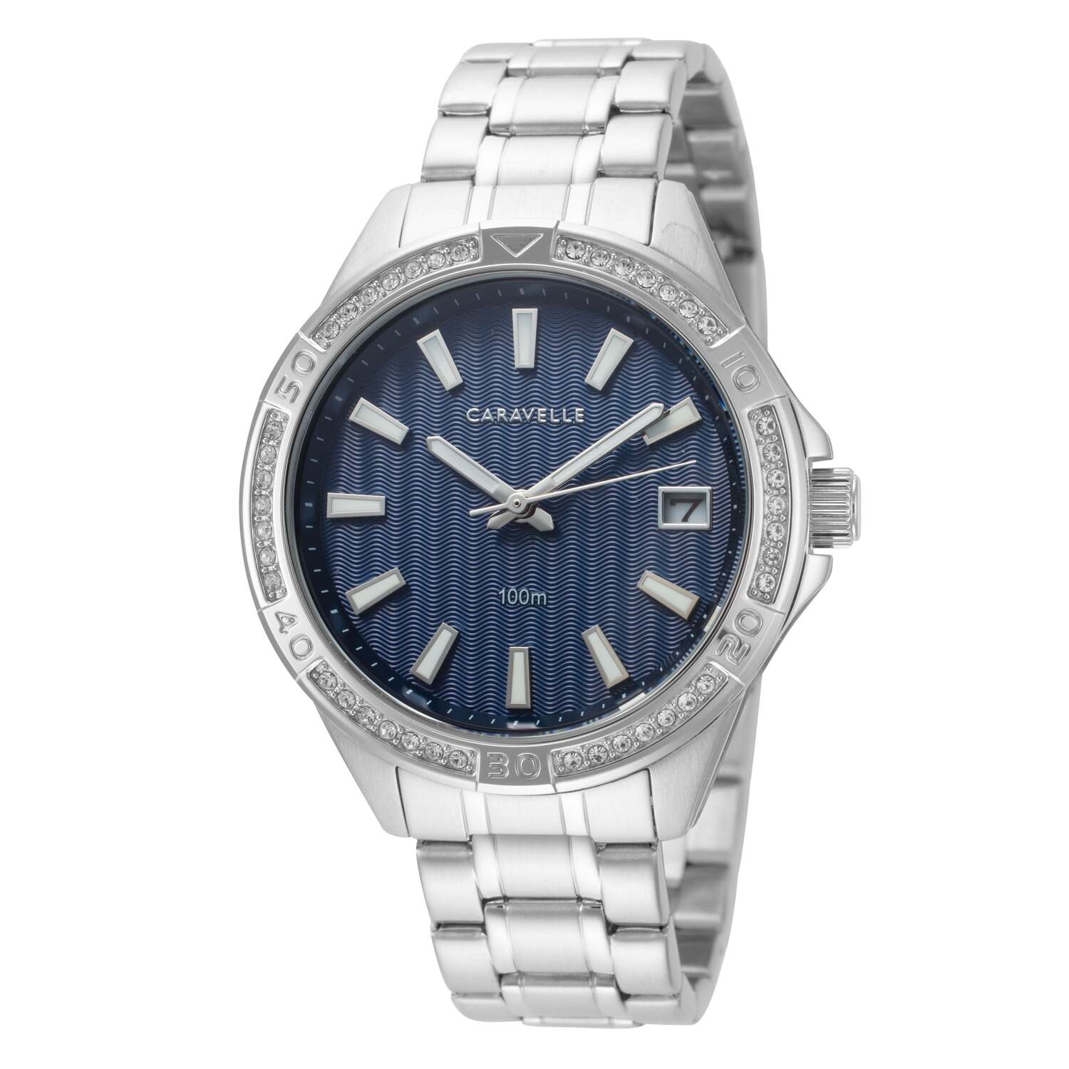 

Caravelle by Bulova Aqualuxx женские кварцевые часы 36 мм, серебряный