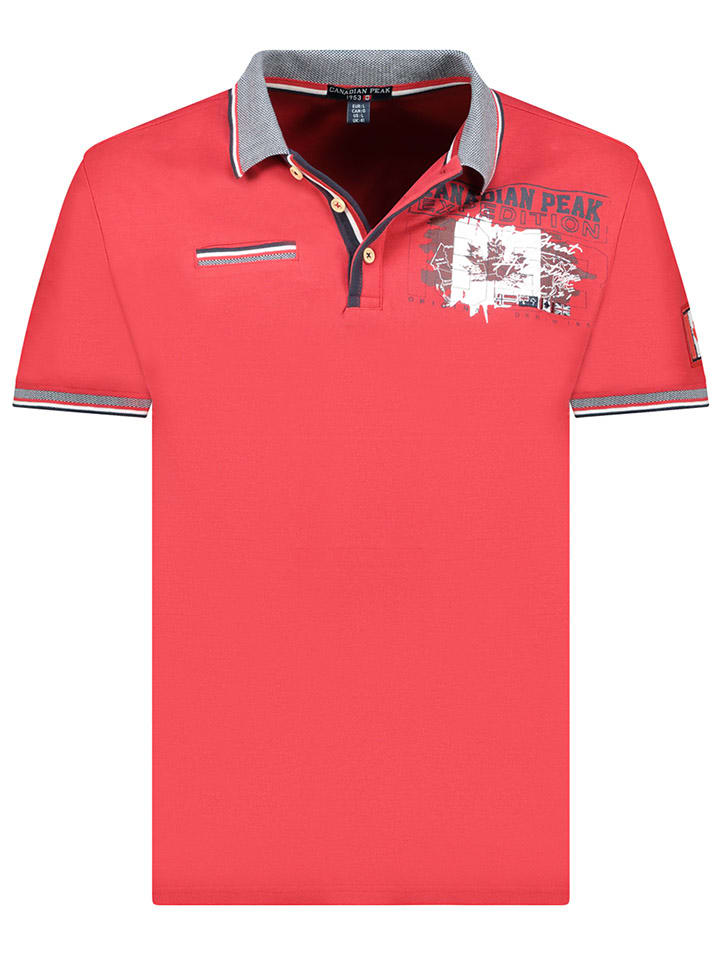 

Футболка поло Krusteak Canadian Peak, красный
