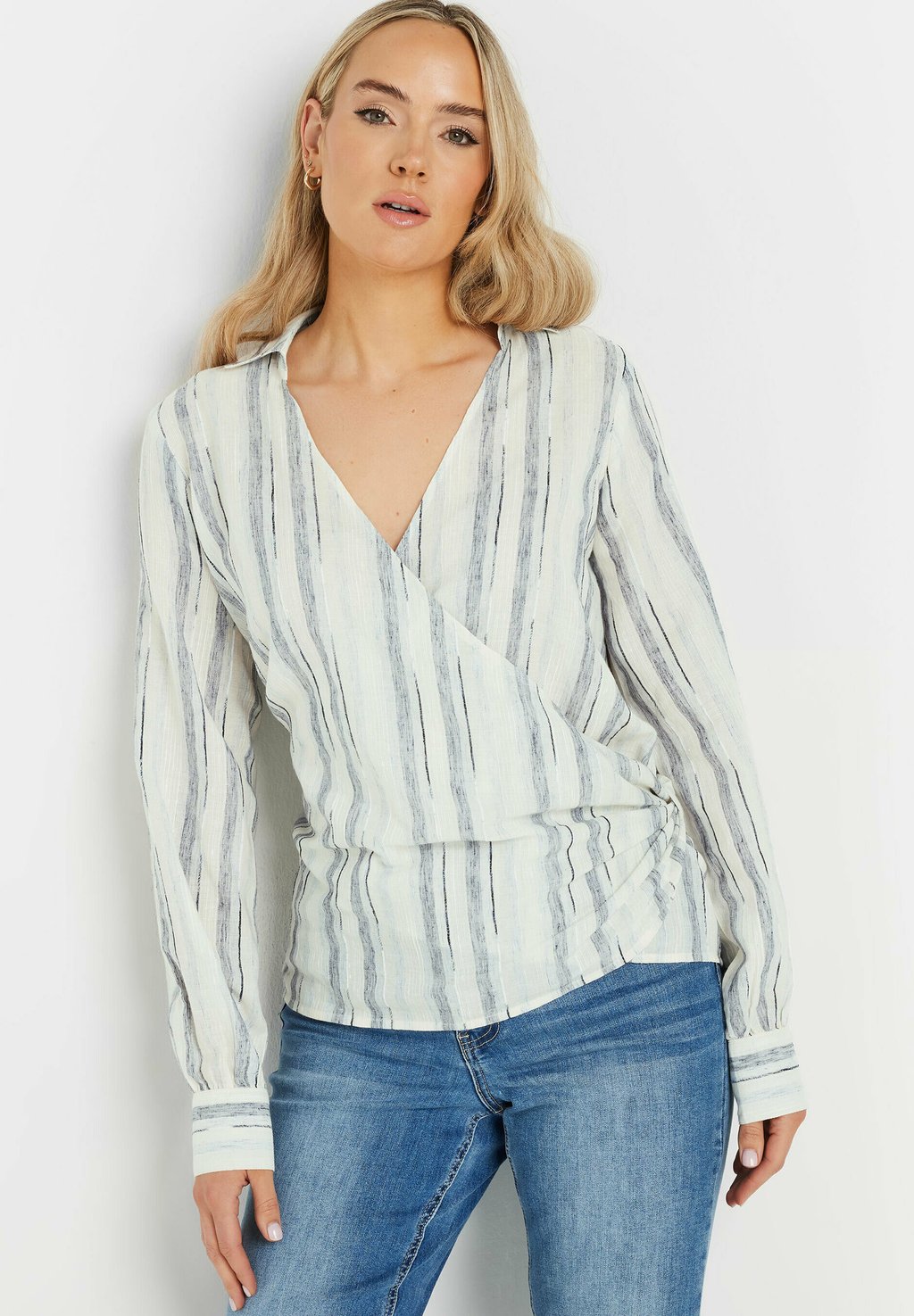 

Блуза STRIPE Long Tall Sally, светло-голубой