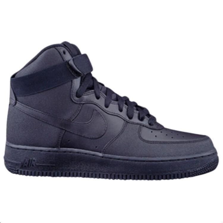Кроссовки Nike Air Force 1 Skateboarding Shoes Unisex High-top Black, черный — фото 2