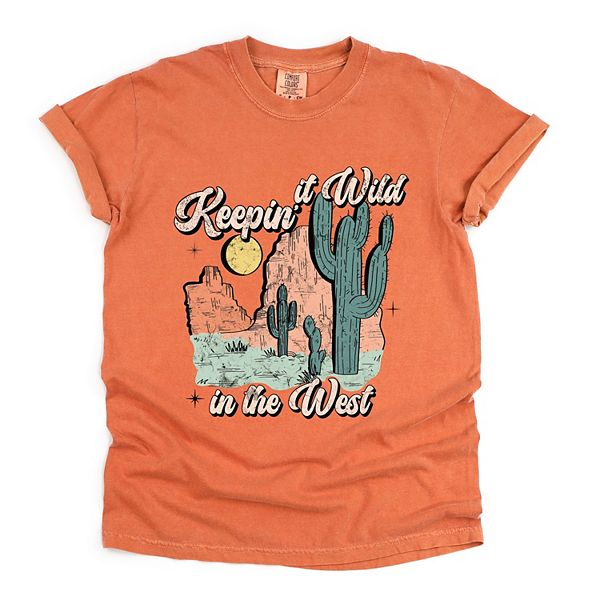 

Футболка Keepin it wild с эффектом окрашивания Simply Sage Market, Yam, Зеленый, Футболка Keepin it wild с эффектом окрашивания Simply Sage Market, Yam