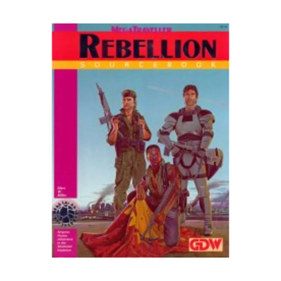 

Rebellion Sourcebook, MegaTraveller (GDW), мягкая обложка