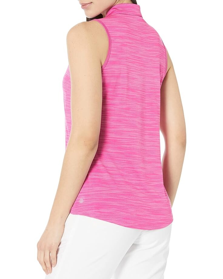 

Поло Adidas Space Dye Sleeveless Polo, цвет Lucid Fuchsia, Розовый, Поло Adidas Space Dye Sleeveless Polo, цвет Lucid Fuchsia