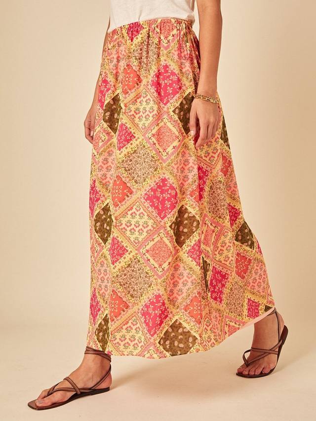 

Юбка Marigold в стиле Paisley Nobody's Child, Multi