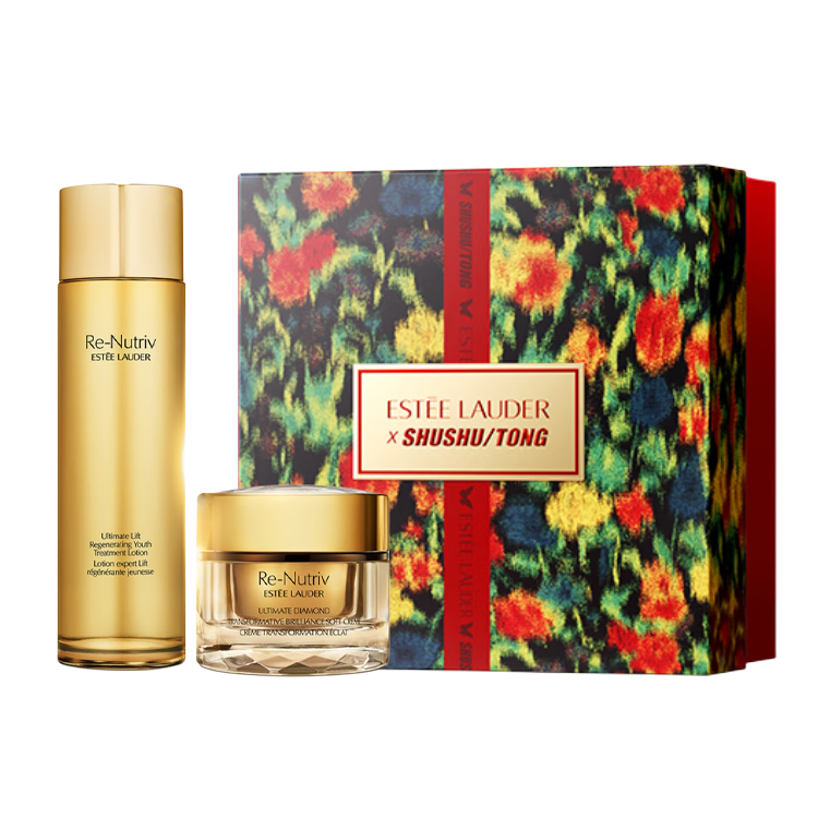 

ESTEE LAUDER Yashilandai x Shushu/Tong Platinum Water Black Diamond крем для лица набор для ухода успокаивающий увлажняющий 50мл+200мл