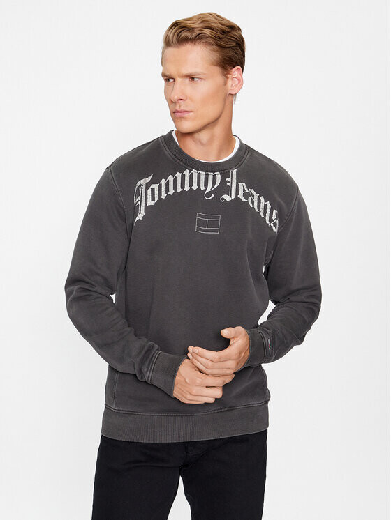 

Толстовка свободного кроя Tommy Jeans, черный