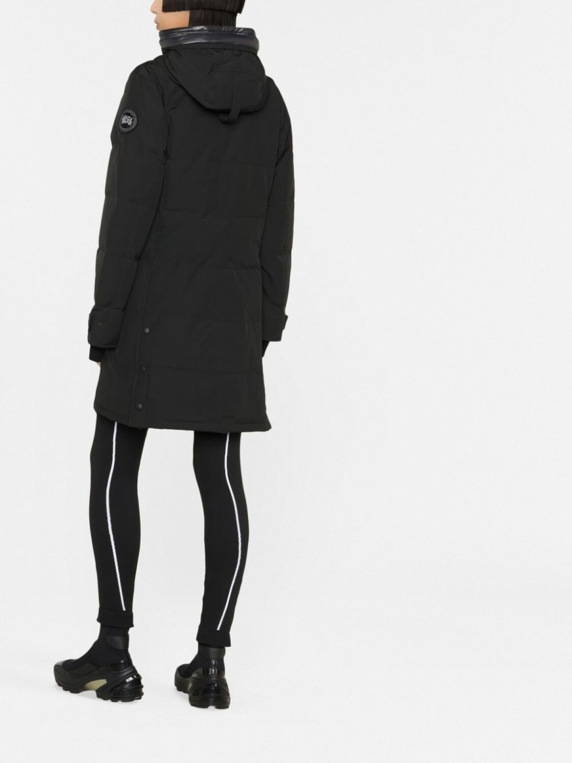 Canada Goose парка Shelbourne Reset, черный — фото 3