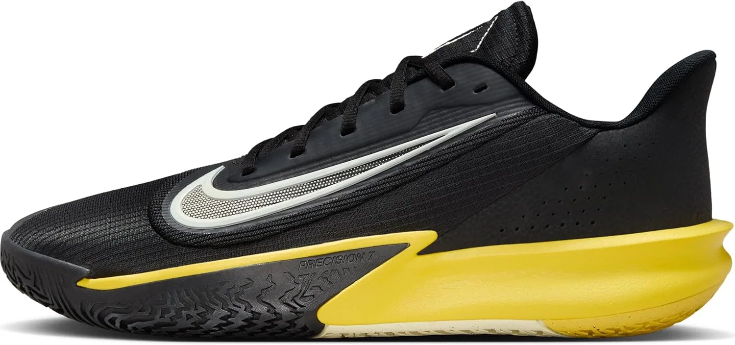 Баскетбольные кроссовки Nike Precision 7 HJ9153, Black Coconut Milk Lightening