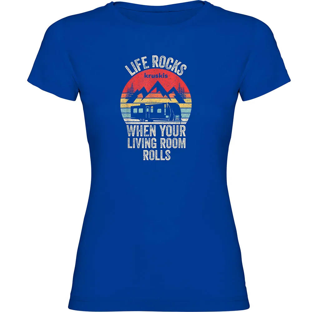 

Футболка с коротким рукавом Kruskis Life Rocks, синий