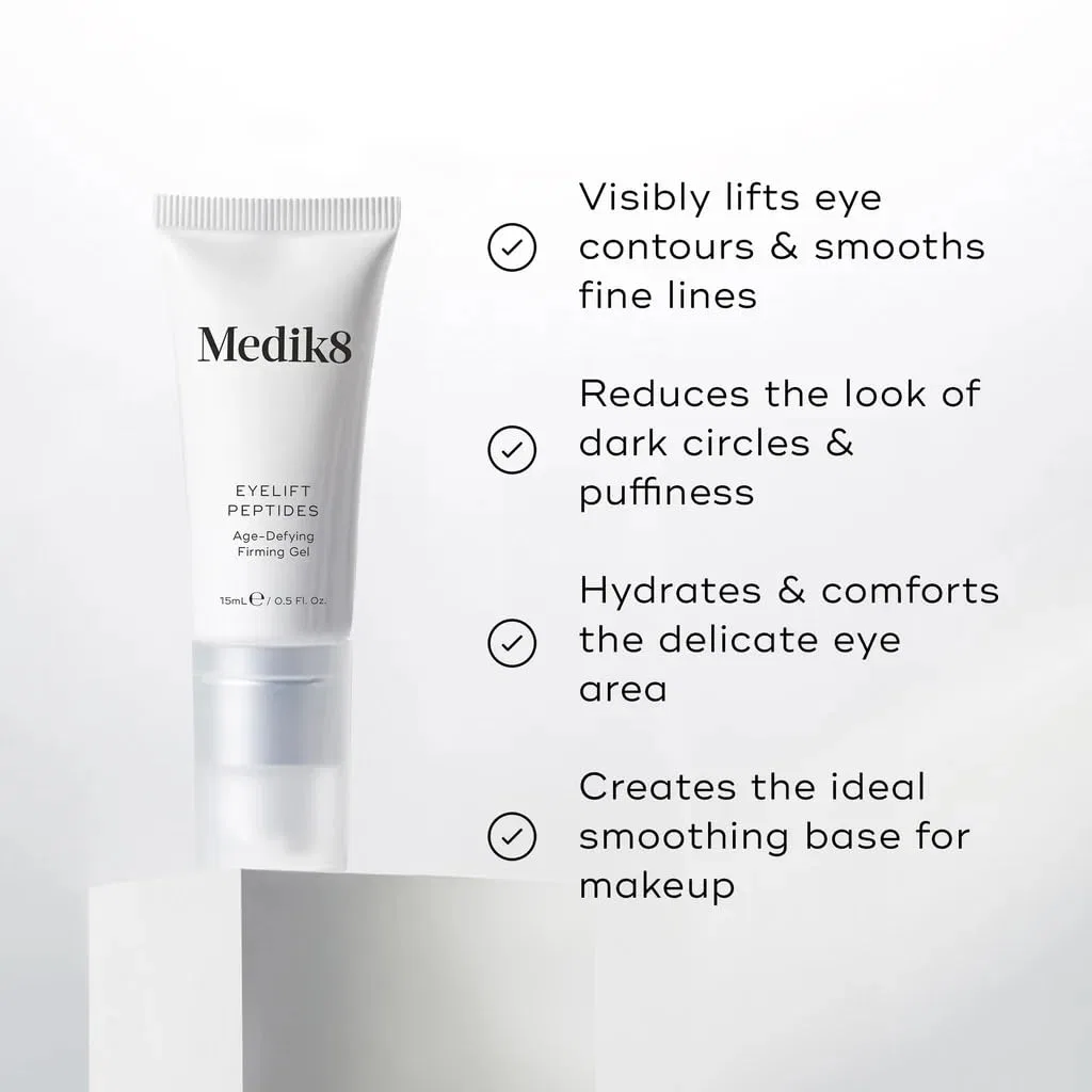 Антивозрастной укрепляющий гель для глаз «Eyelift Peptides» от Medik8 Medik8 — фото 2