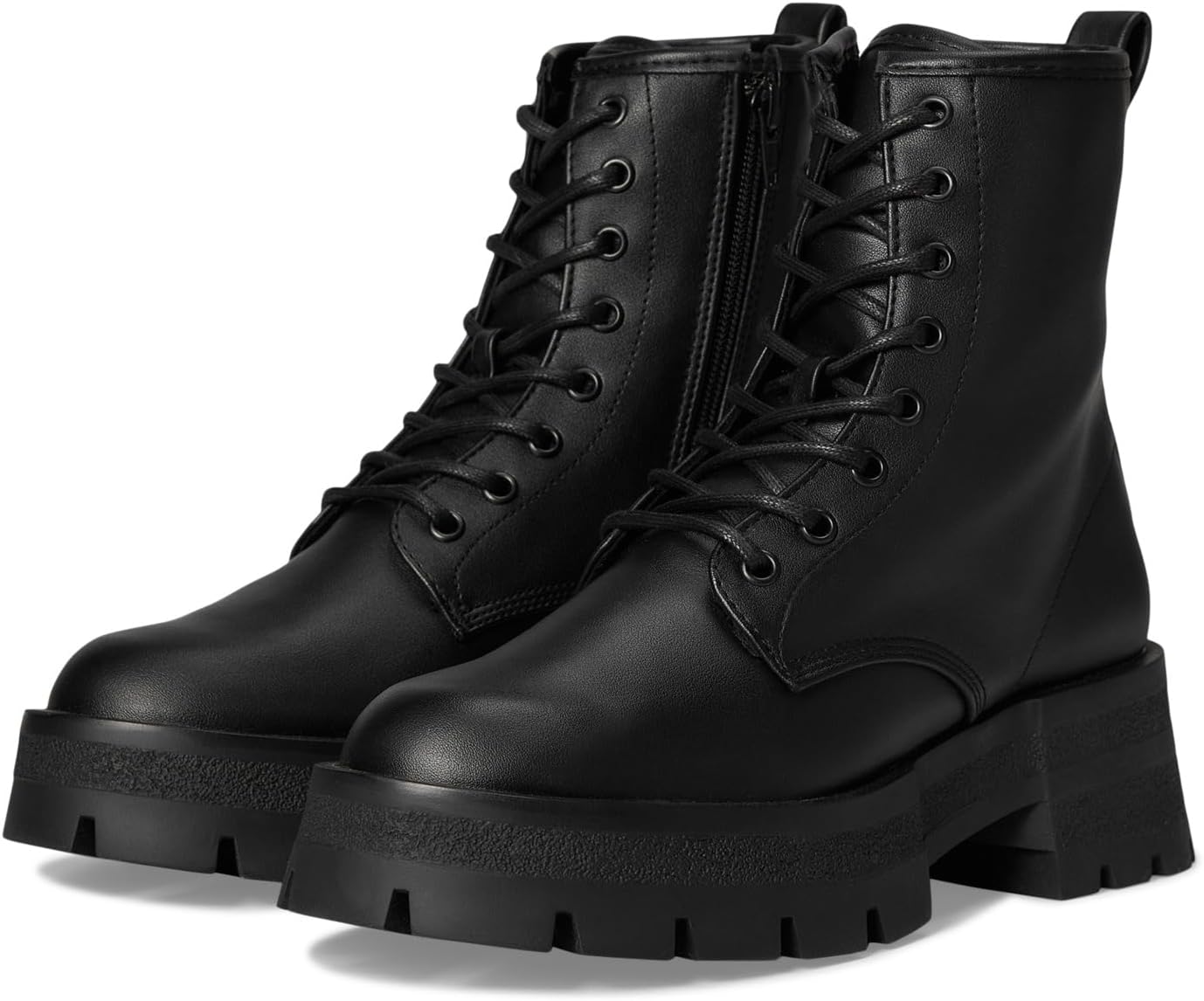 Женские ботинки Steve Madden Rascal из искусственной кожи, черный