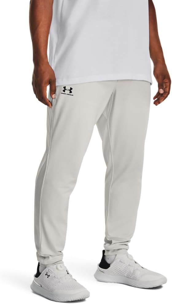 

Under Armour мужские спортивные трикотажные джоггеры, (114) White Clay/