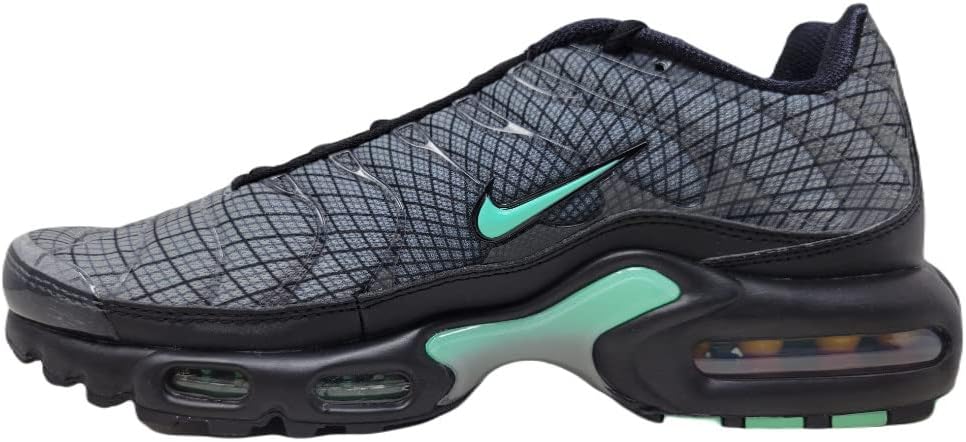 Мужские кроссовки Nike Air Max Plus, черный/зеленый/серый/светло-серый — фото 2