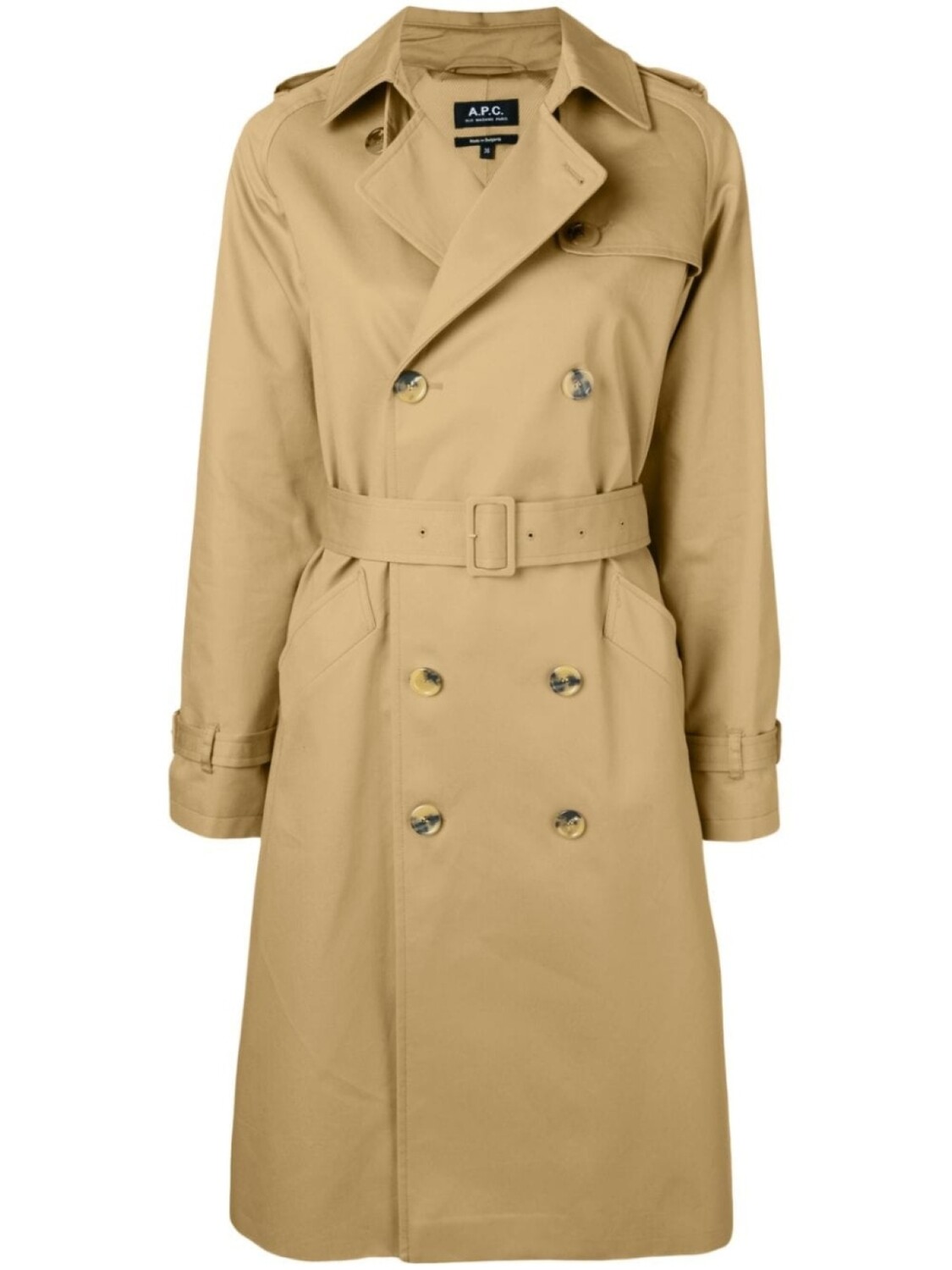 

Тренч Greta A.P.C., бежевый