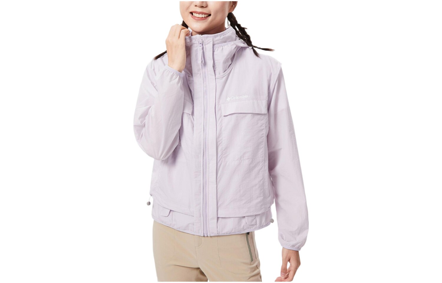 

Ветровка женская фиолетовый Columbia