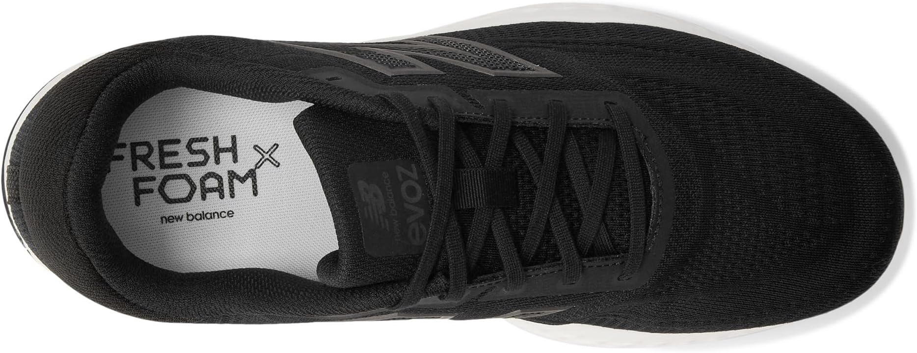 Кроссовки New Balance Fresh Foam X Evoz v4, Black/Phantom/Black Metallic — фото 2