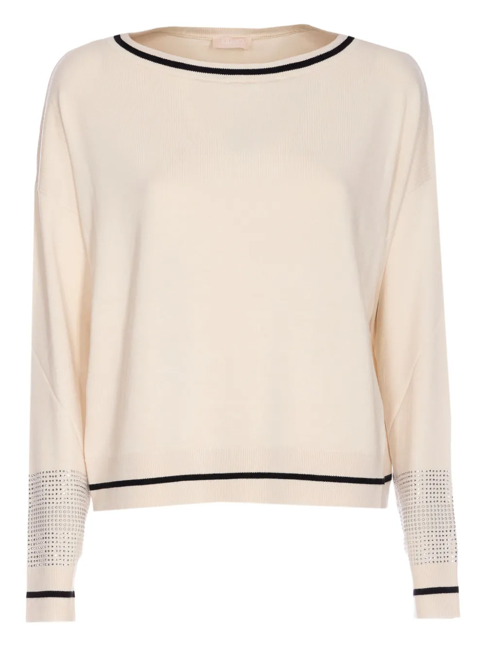 

Топ со стразами Liu Jo, белый