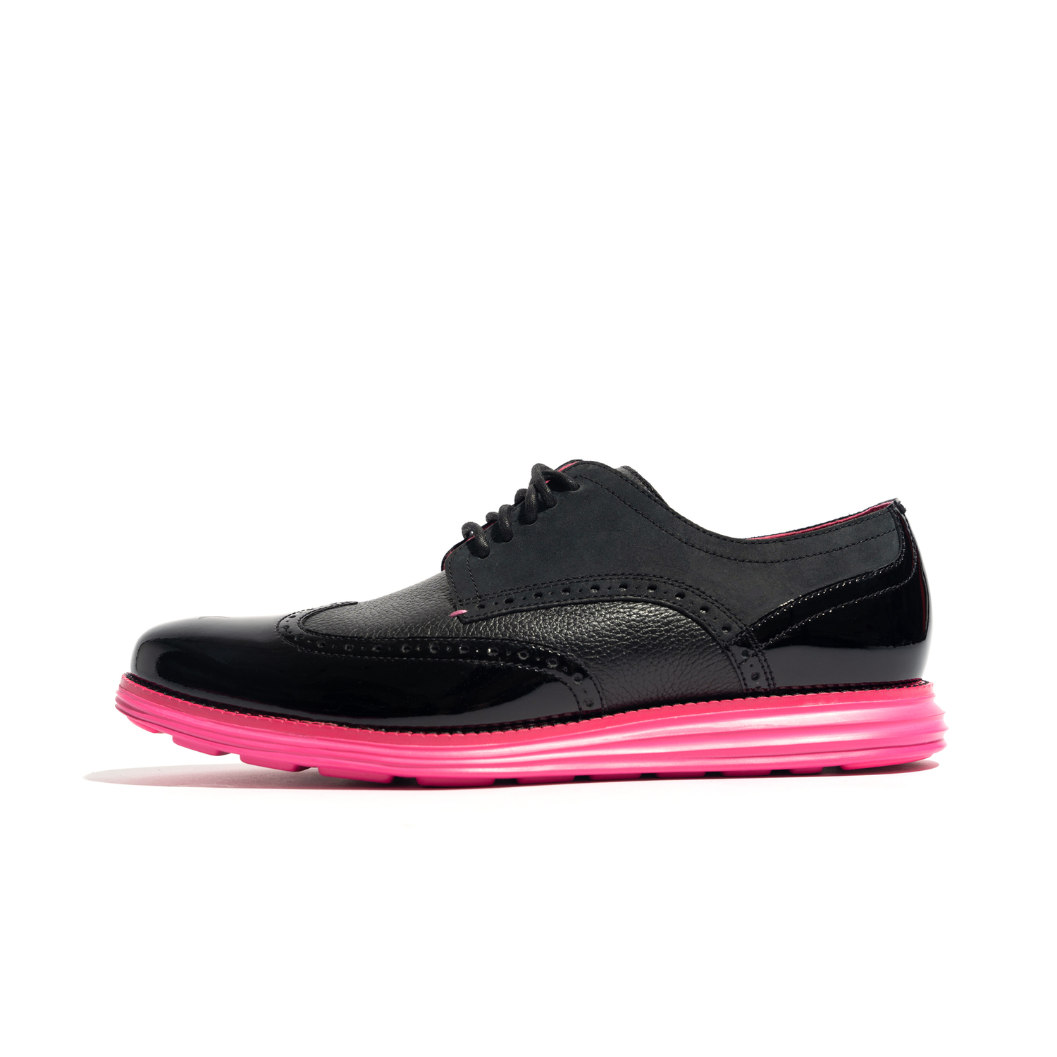 

Оригинальный Wingtip Phantaci COLE HAAN, черный розовый