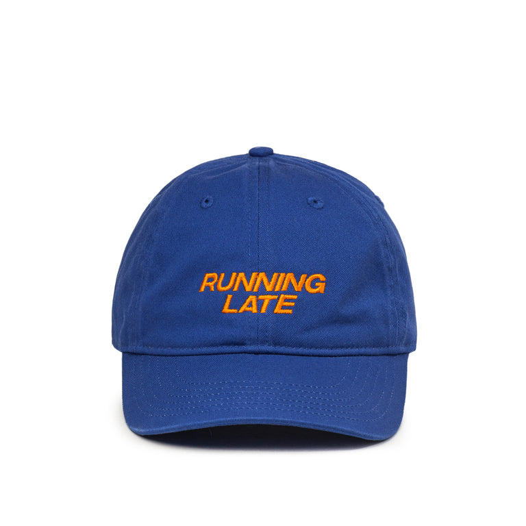 

Бейсболка running late cap Idea, синий