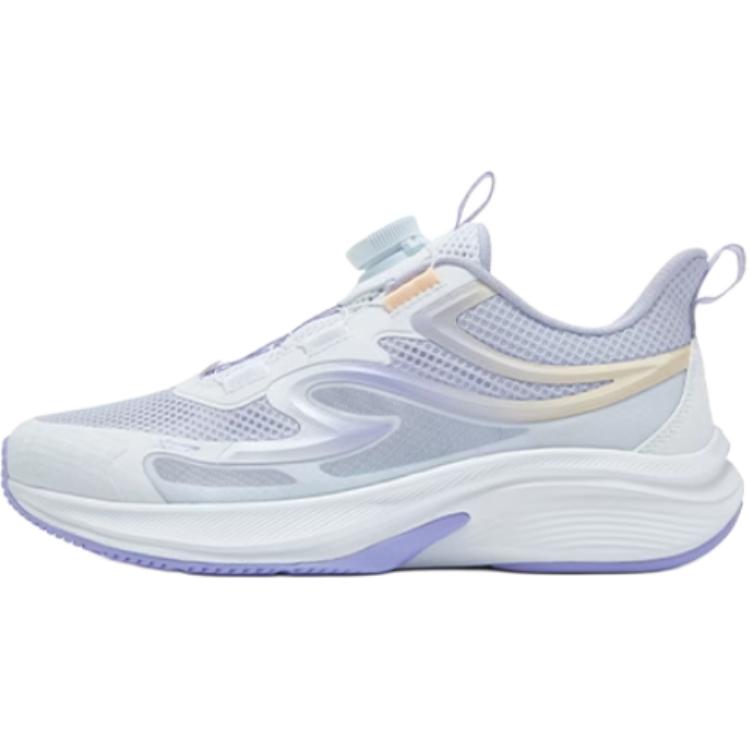 

XTEP Хлопковые конфеты 2.0 нескользящие устойчивые к истиранию низкие детские беговые кроссовки Purple для подростков