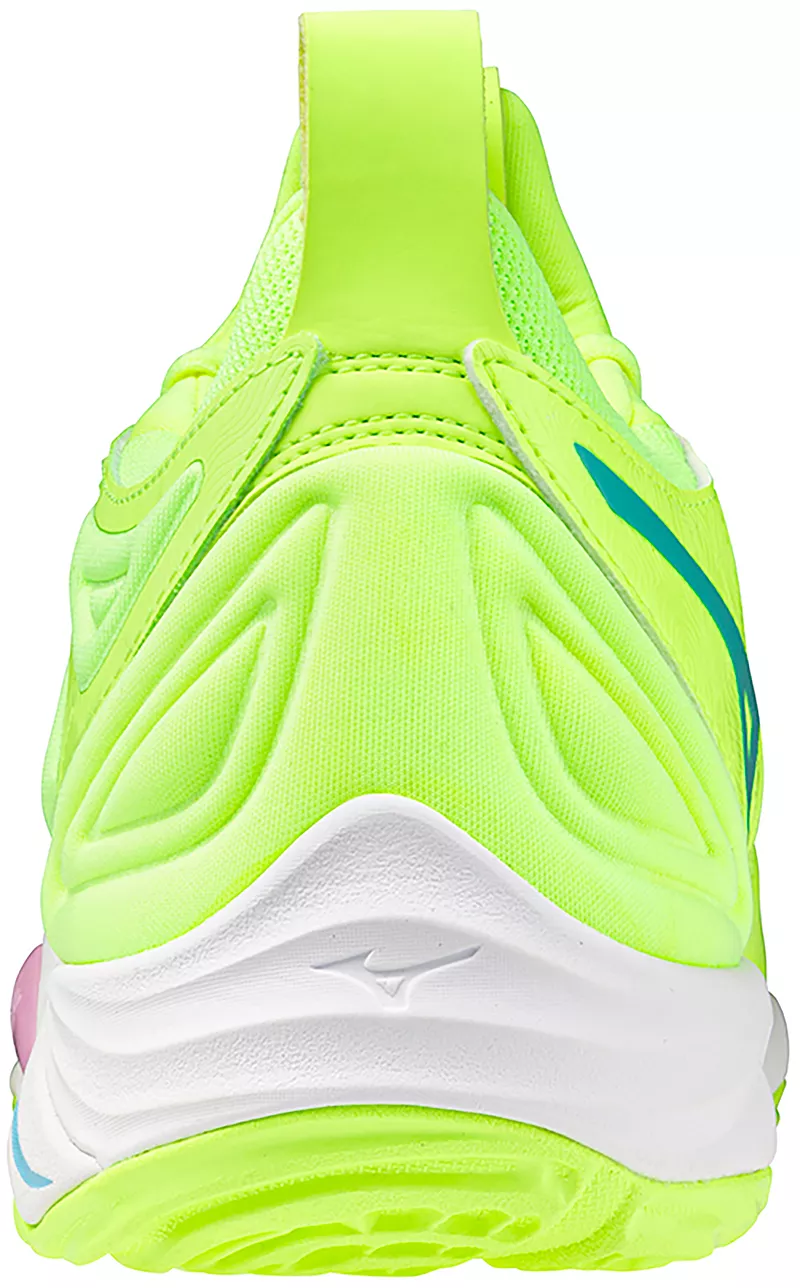 Волейбольные кроссовки Mizuno Wave Momentum 3, цвет Lime — фото 4