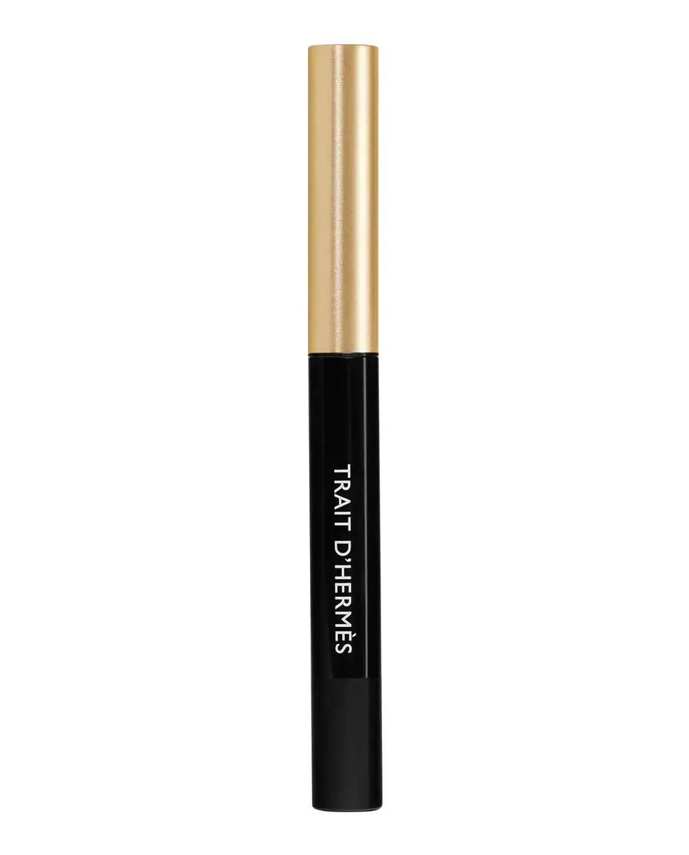 Подводка для глаз рисунок и точность Trait d' Hermès, 01 Encre Noire