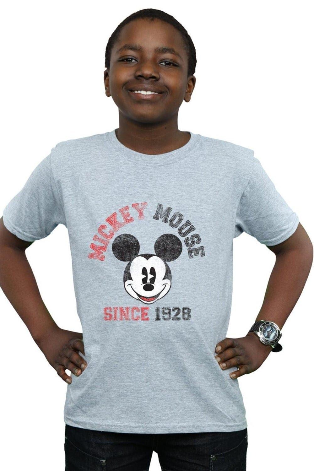 

Футболка «Минни Маус с 1928 года» Disney, серый