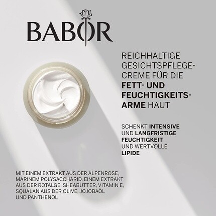 Крем для лица Babor — Skinovage Moist & Lipid Cream Насыщенный для сухой кожи — фото 2