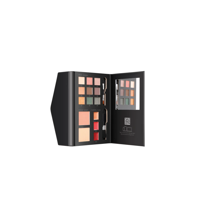 

Помада Make Up Book Paleta de Maquillaje Vol 1 - Tonos Cálidos Deborah Milano, Cálido