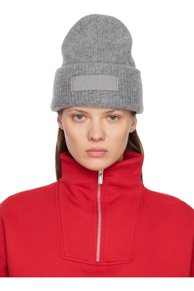 

Jacquemus Серая шапка la casa 'the gros Grain'