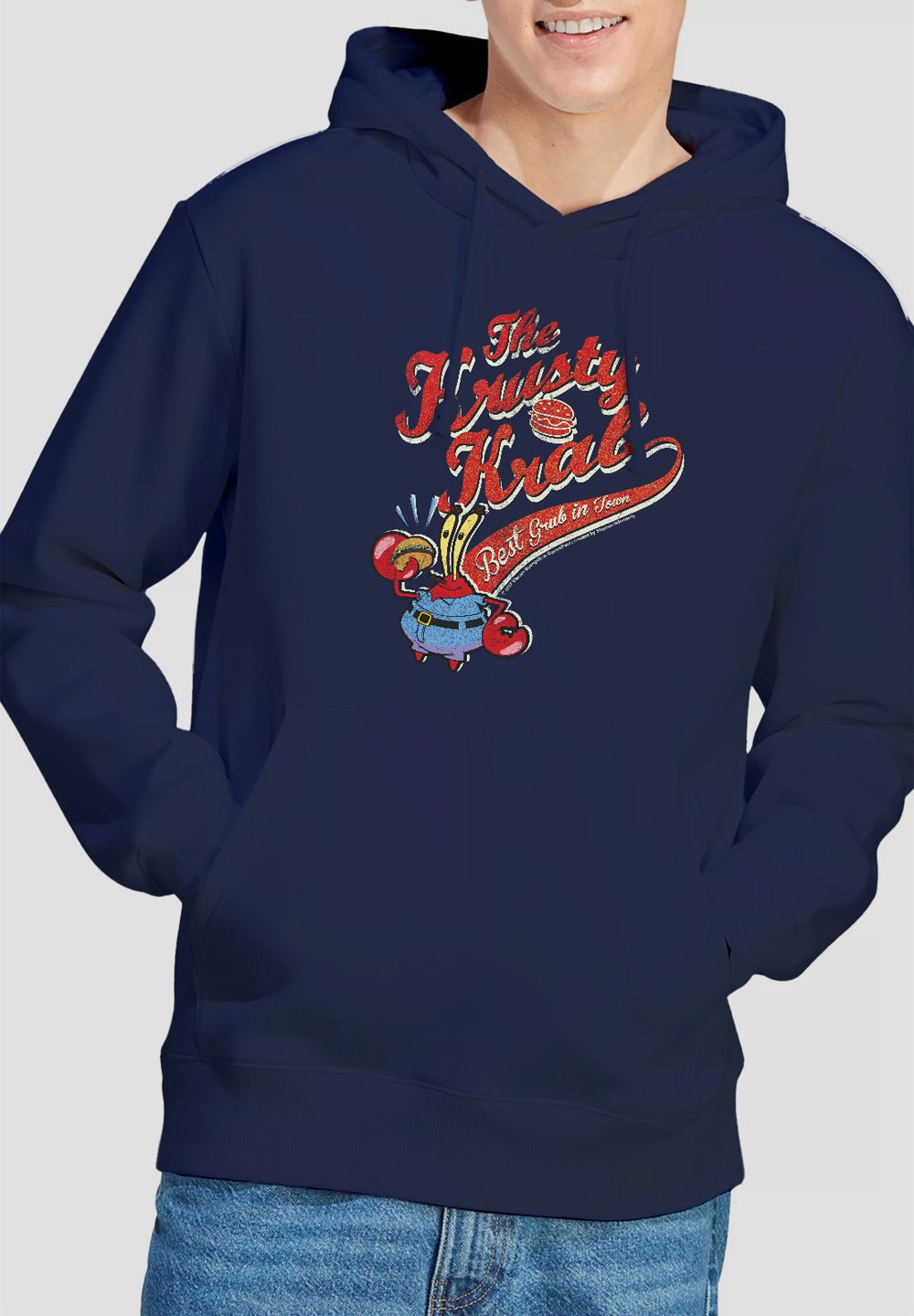 

Толстовка SPONGEBOB SQUAREPANTS THE KRUSTY KRAB Cotton Soul, темно-синий