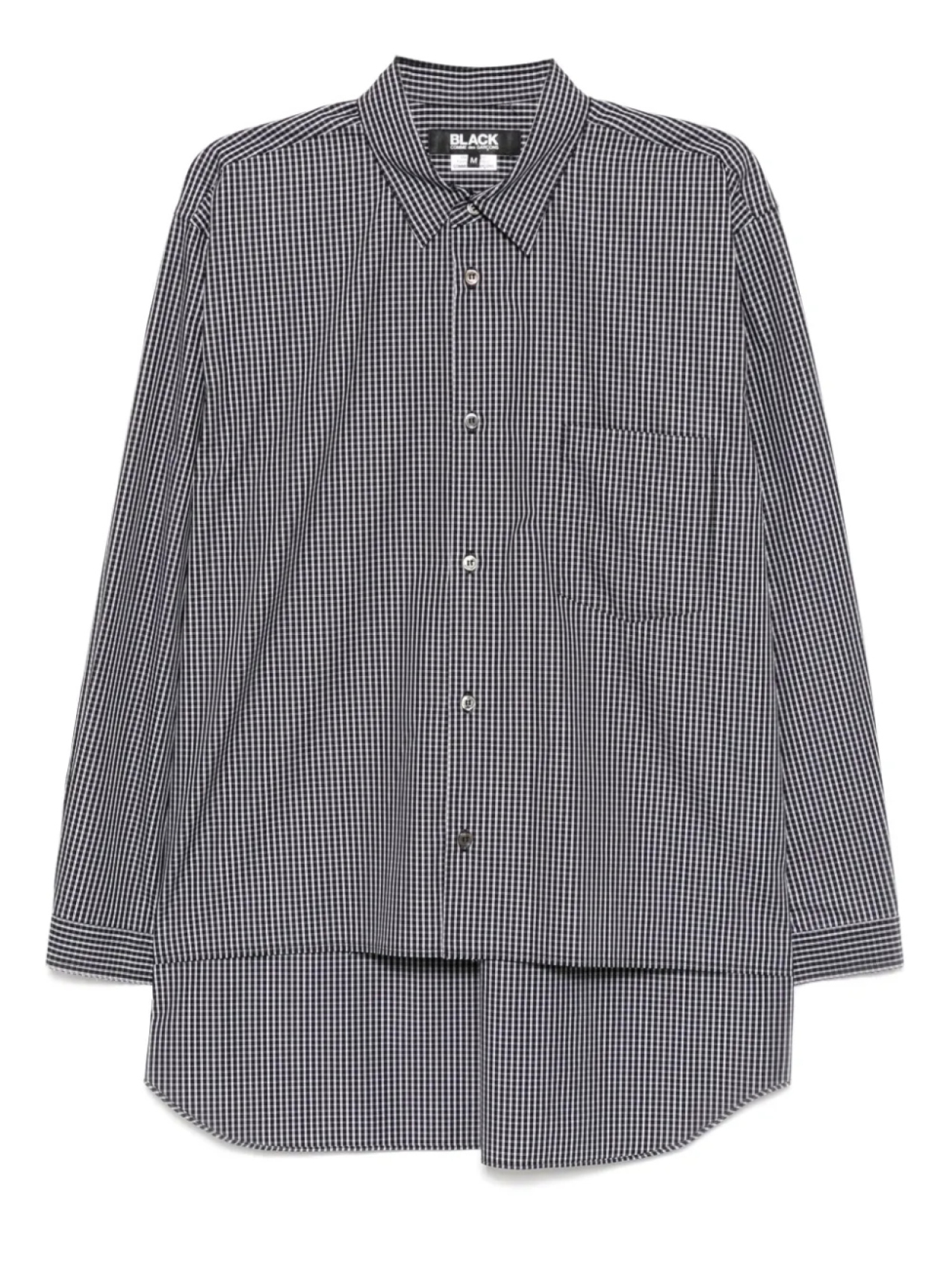 

Рубашка в клетку Black Comme Des Garçons, черный