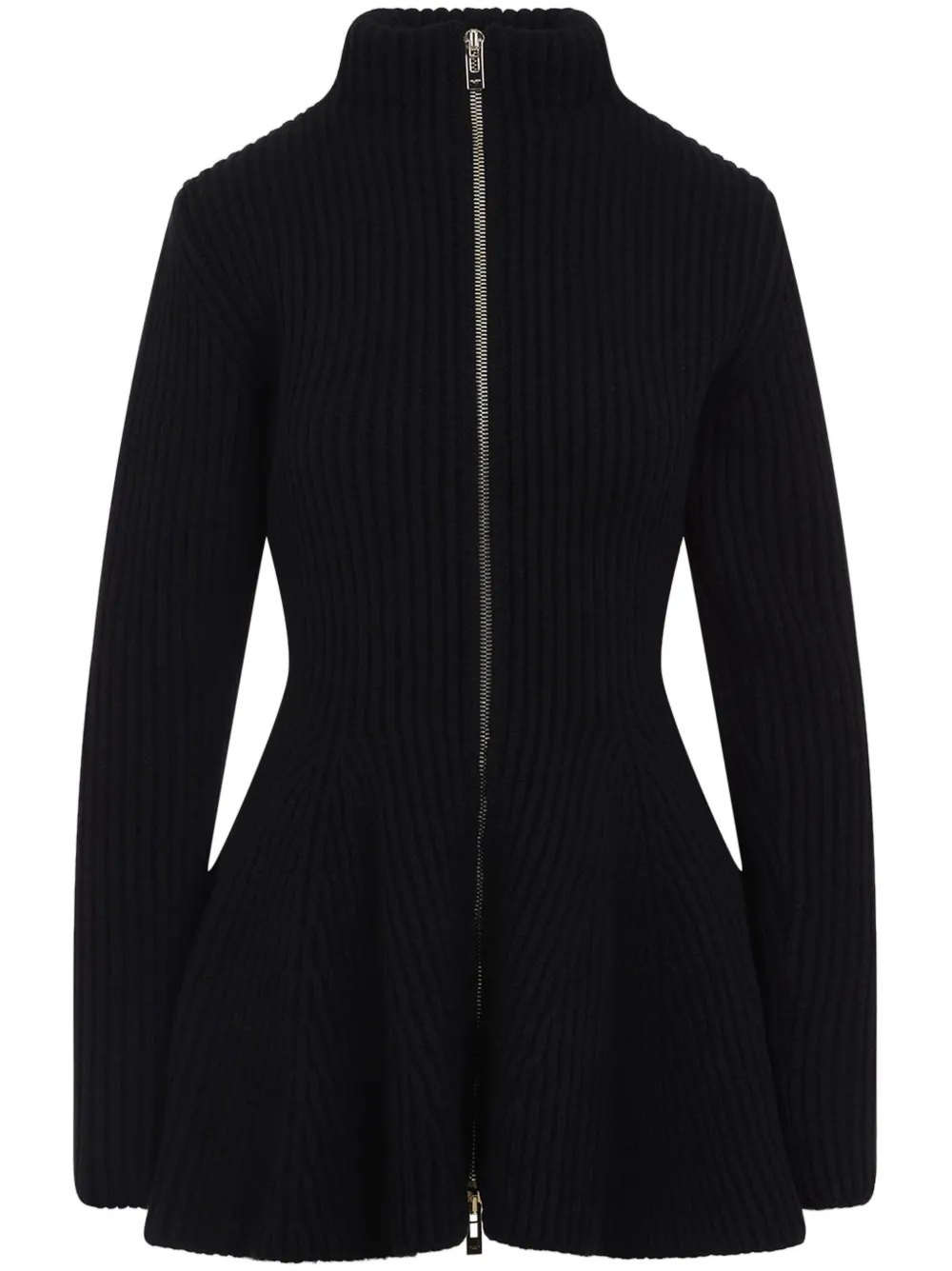 

Кардиган с баской Alaïa, черный