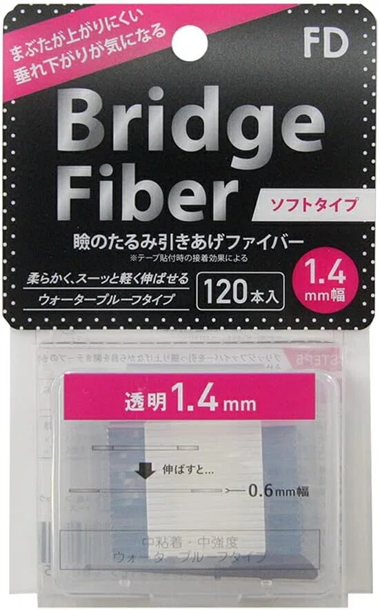 Пластырь для век FD Bridge Soft Fiber Anti-Ptosis Tape прозрачный 1.4 мм 120 шт