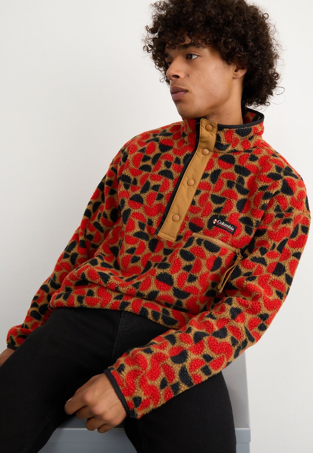 

Флисовый джемпер HELVETIA™ II PRINTED HALF SNAP Columbia, красный