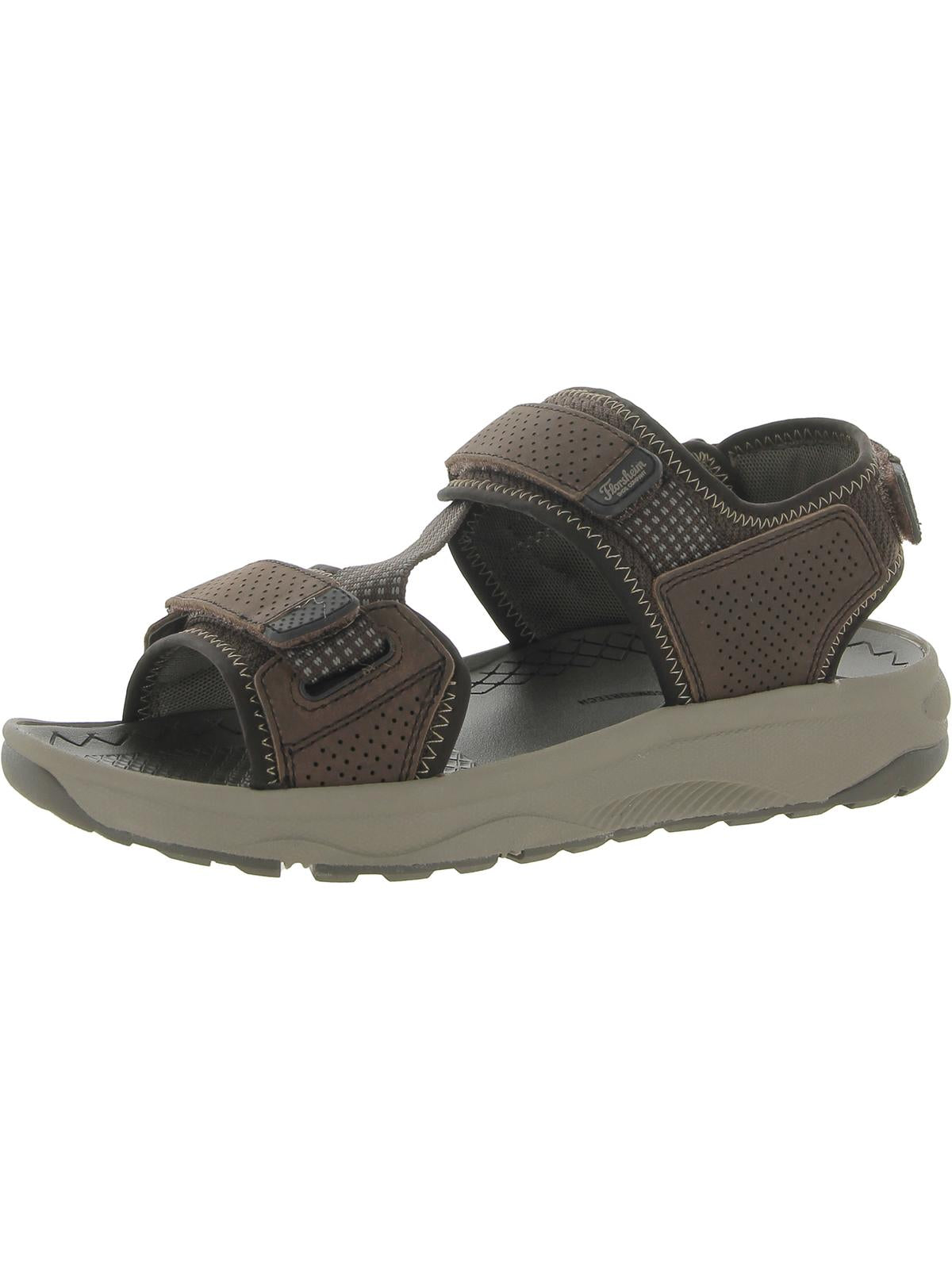 

Tread Lite мужские повседневные сандалии на танкетке с ремешком на щиколотке Florsheim, коричневый