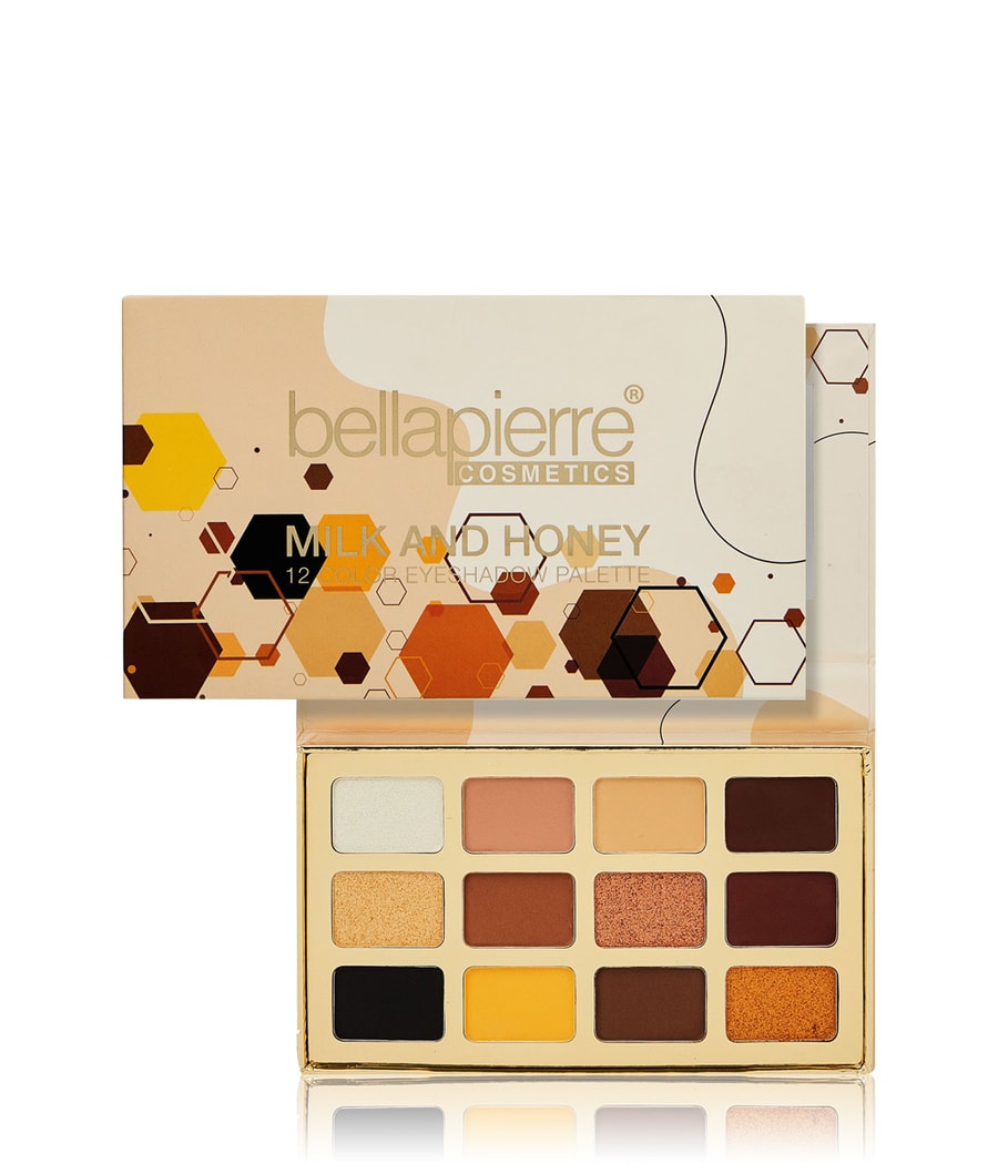 

Палитра теней для век bellápierre Milk & Honey 12 Color Eyeshadow Palette, Milk & Honey, 25g