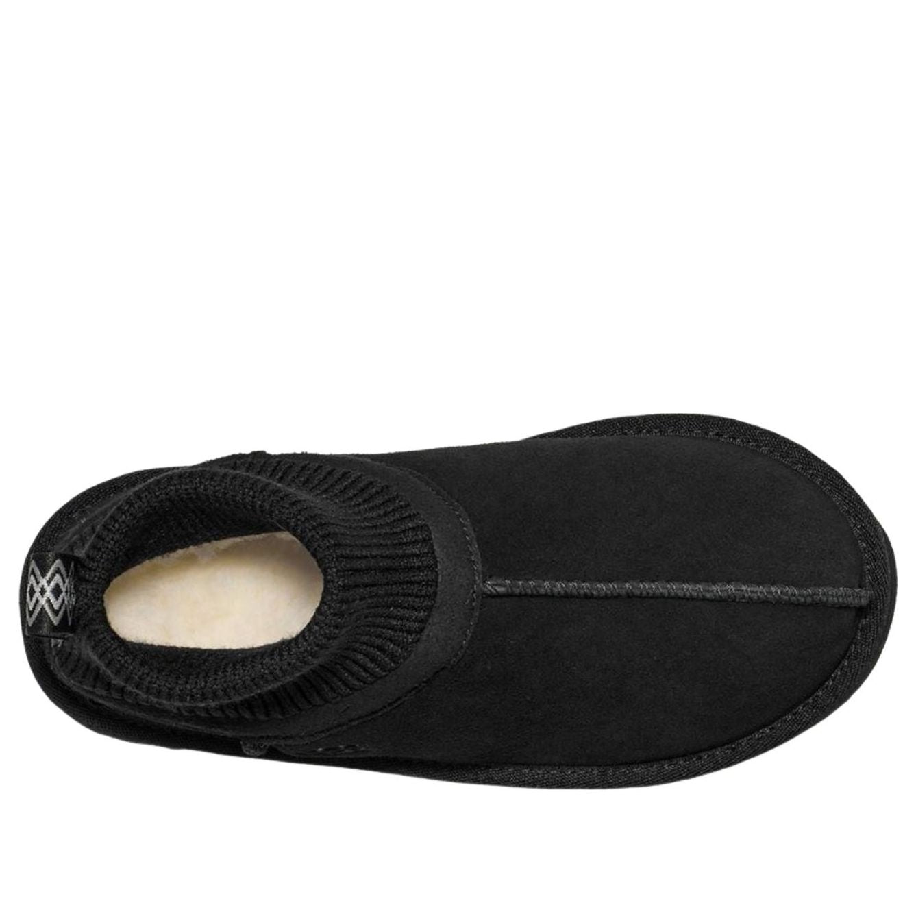 (PS) Классические тапочки UGG с ультраэластичным манжетом, черные — фото 4